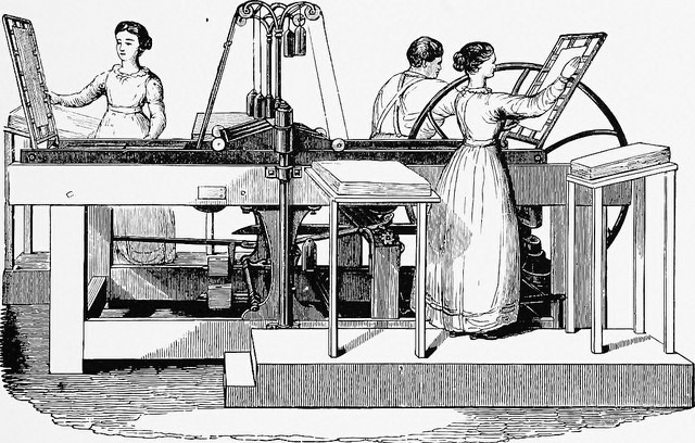 mage from page 14 of "A short history of the printing press and of the improvements in printing machinery from the time of Gutenberg up to the present day"